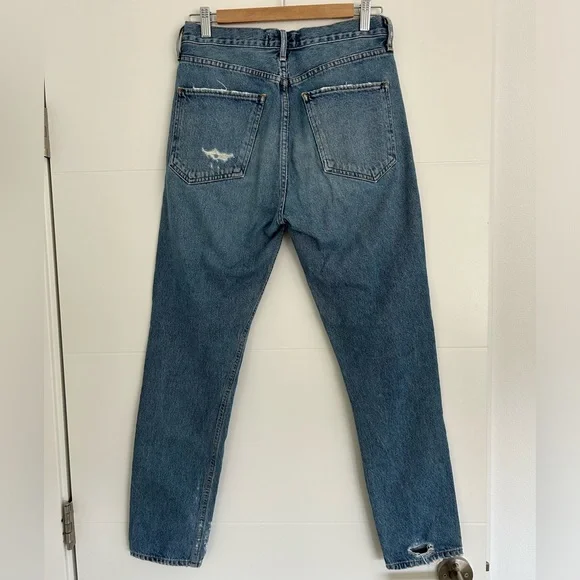 Agolde Feel Good High Waisted Button Fly Jeans Size 27 - Picture 4 of 15
